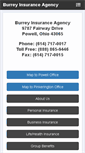 Mobile Screenshot of burreyinsurance.com